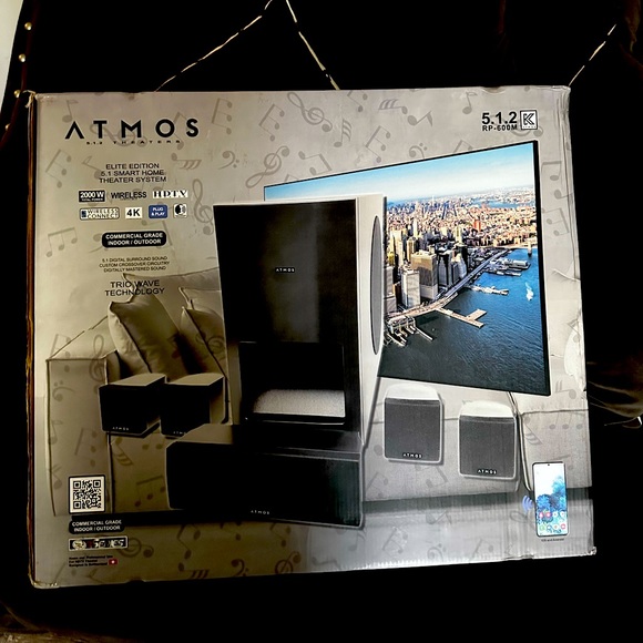 Atmos theaters 5.1.2 RP-600M - Picture 1 of 4